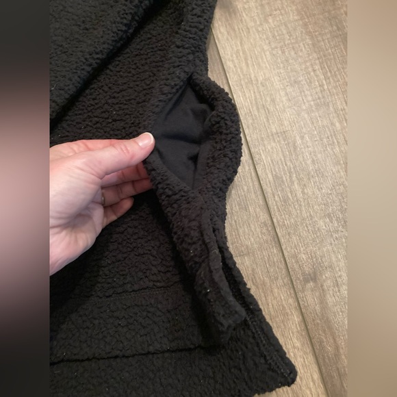 Aerie women’s S snap up fleece/sherpa like pullover - Picture 4 of 8